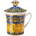 Versace Floralia Blue Mug 30 anni Rosenthal