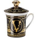 Versace Virtus Gala Black Mug 30 anni Rosenthal