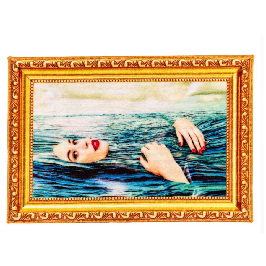 Tappeto Bagno Sea Girl Toiletpaper Home