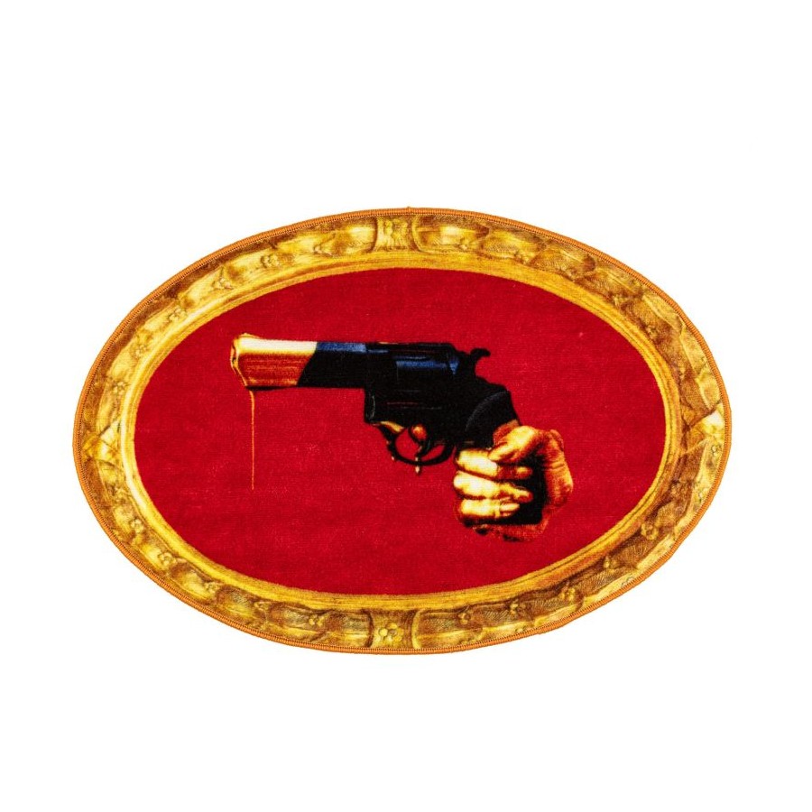 Tappeto Bagno  Revolver Toiletpaper Home