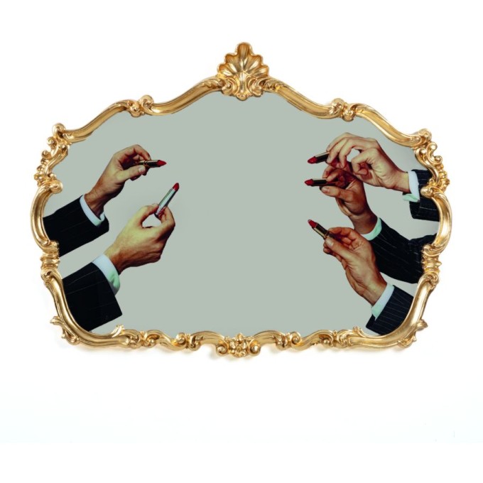 Specchio Toiletpaper Baroque Mirror Lipstick