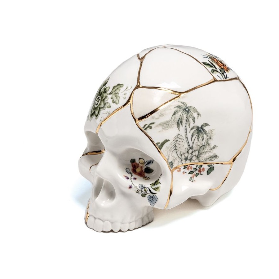 Teschio Kintsugi Skull