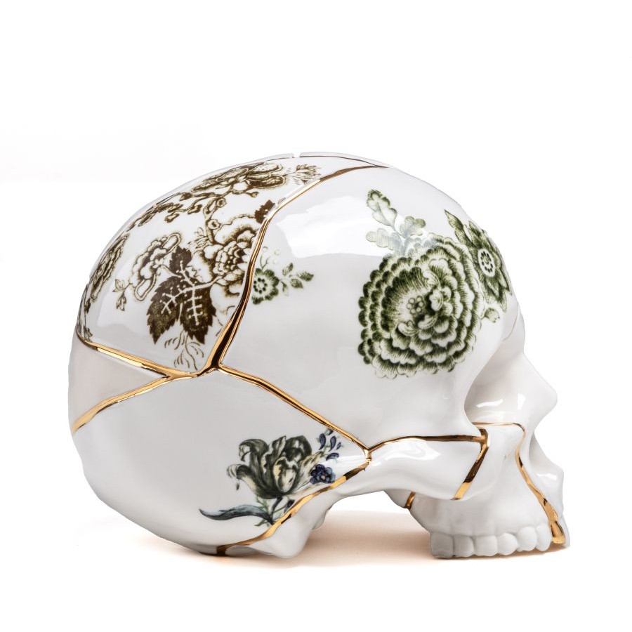 Teschio Kintsugi Skull