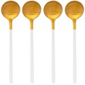 Set 4 cucchiaini da caffe Oro delle Api Bialetti