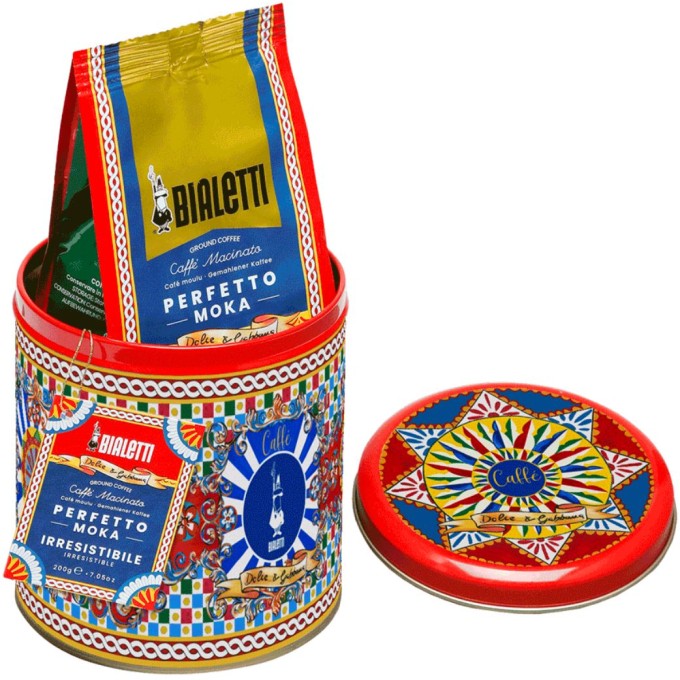 Caffè macinato Perfetto Moka Dolce & Gabbana x Bialetti