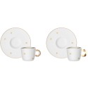 Set 2 tazze cappuccino Oro delle Api Bialetti
