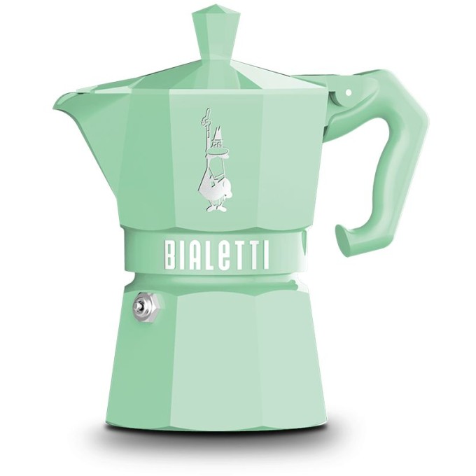 Moka Exclusive Green 3 Tazze Bialetti