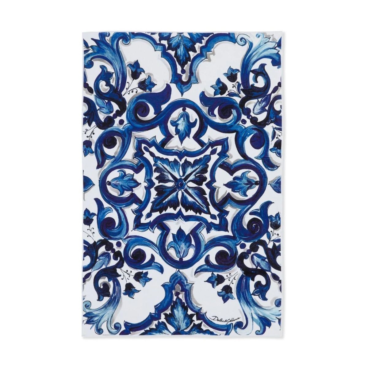 Asciugamano telo doccia Mediterranean Blue Dolce & Gabbana