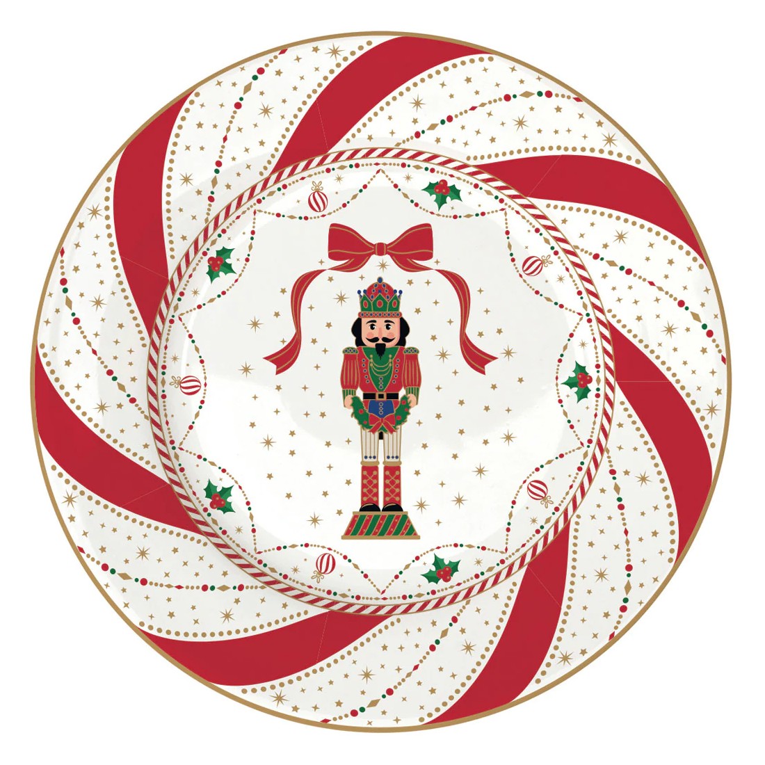 Serv Piatti 18 Pezzi  Nutcracker Twist Easy Life