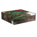 Vassoio Ovale 36X24,5 Cm Holly & Berries Green