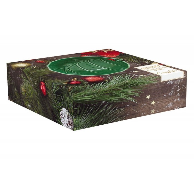 Set Aperitivo 22X20 Cm Holly & Berries Green