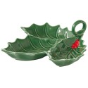 Set Aperitivo 22X20 Cm Holly & Berries Green