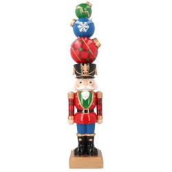 Nutcracker stacked balls poly