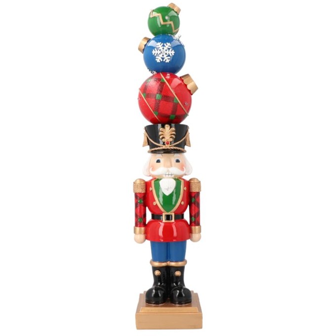 Nutcracker stacked balls poly