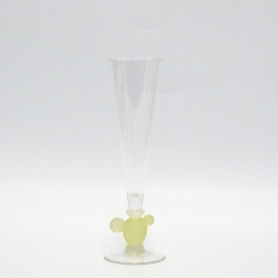 6 calici flut cactus giallo