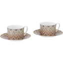 ZIG ZAG JARRIS Set 2 Tazze Tè Missoni