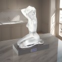 Statuetta donna in cristallo 18cm Cristal Sèvres