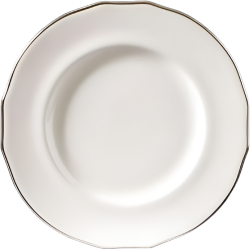 Alessi - Tonale piatti fondi 4 pz white earth