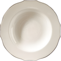 Set 8 piatti fondi duchessa filo platino Richard Ginori 1735