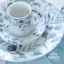 Box 2 Tazzine caffè Porcellana 9X5cm Hervit