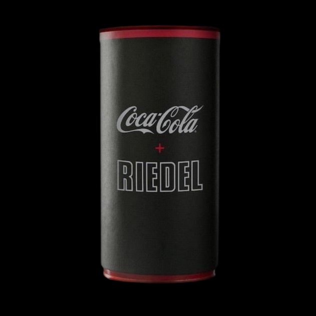 Bicchiere cocacola nel tubo Riedel	