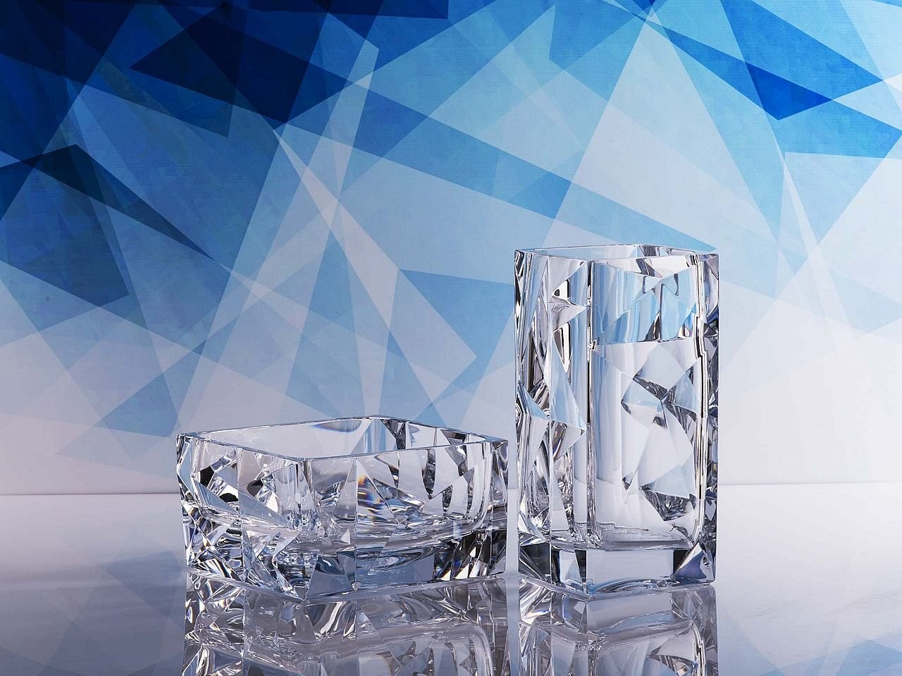Crystallization vaso h.26 cm rogaska