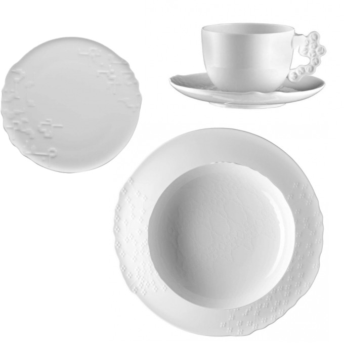 Set 10 pezzi piatti e caffè landescape rosenthal