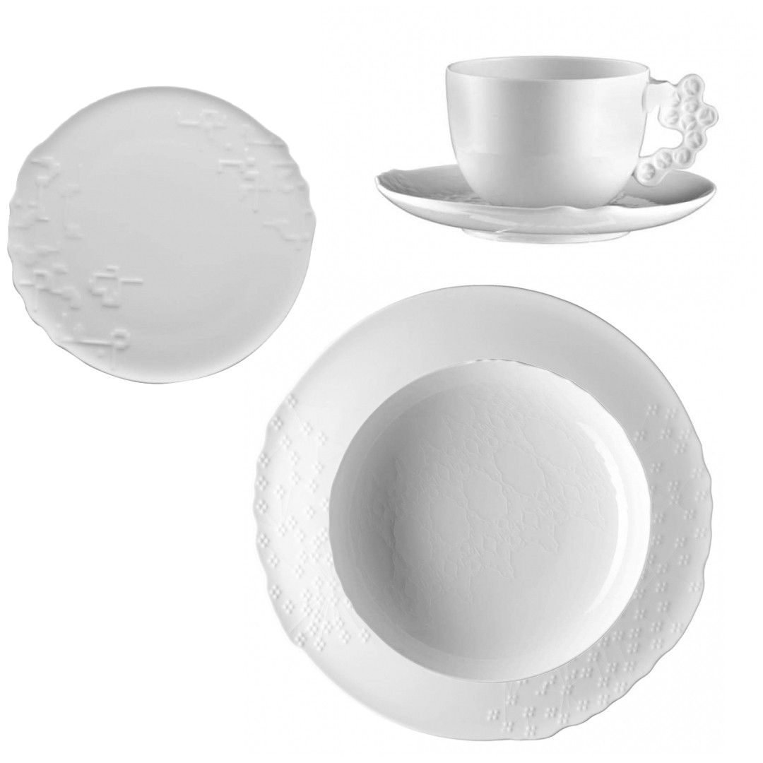 Set 10 pezzi piatti e caffè landescape rosenthal