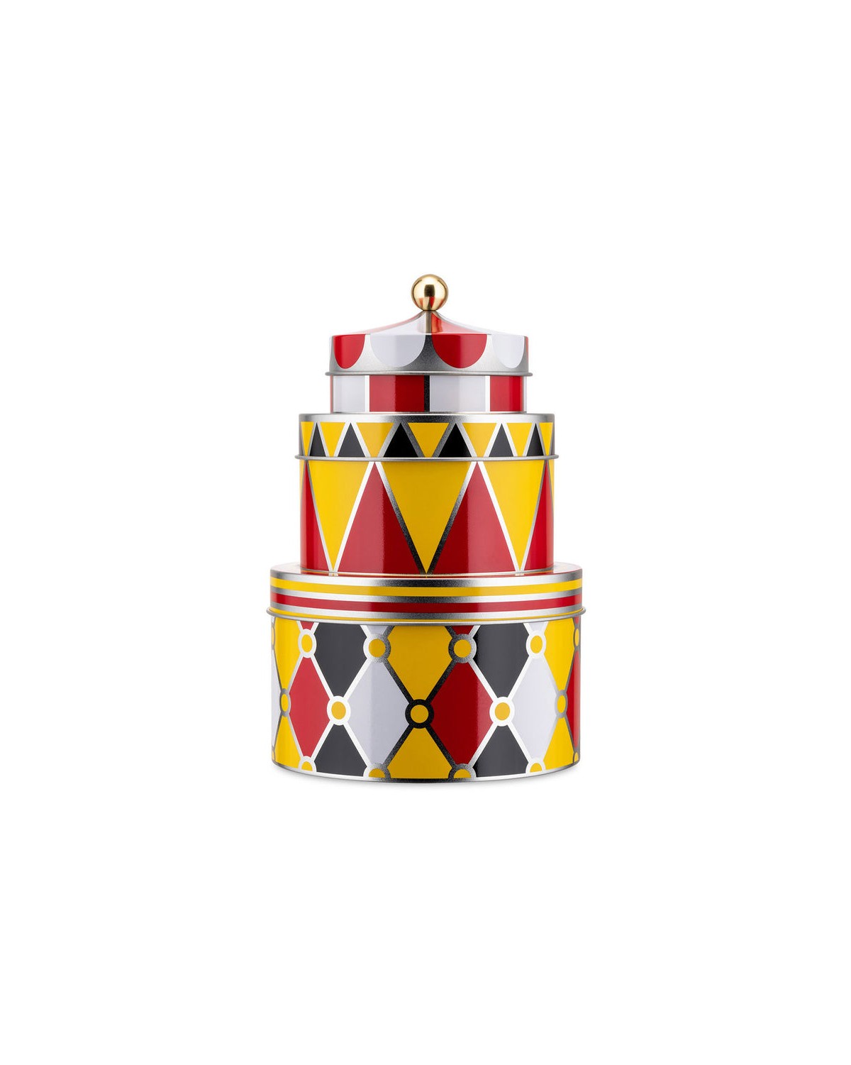 Set 3 scatoli da 11-14-18cm Circus Alessi