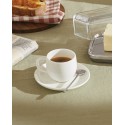 All time quattro tazze caffe' con piattino alessi