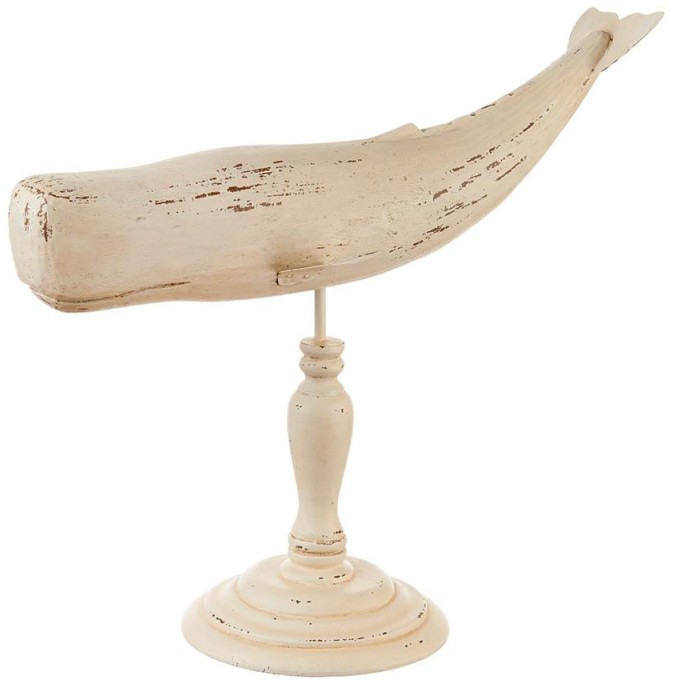 Statuetta capodoglio in legno L'Oca Nera