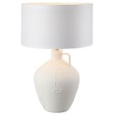 Lampada mediterranea bianco in ceramica L'Oca Nera