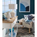 Lampada mediterranea bianco in ceramica L'Oca Nera