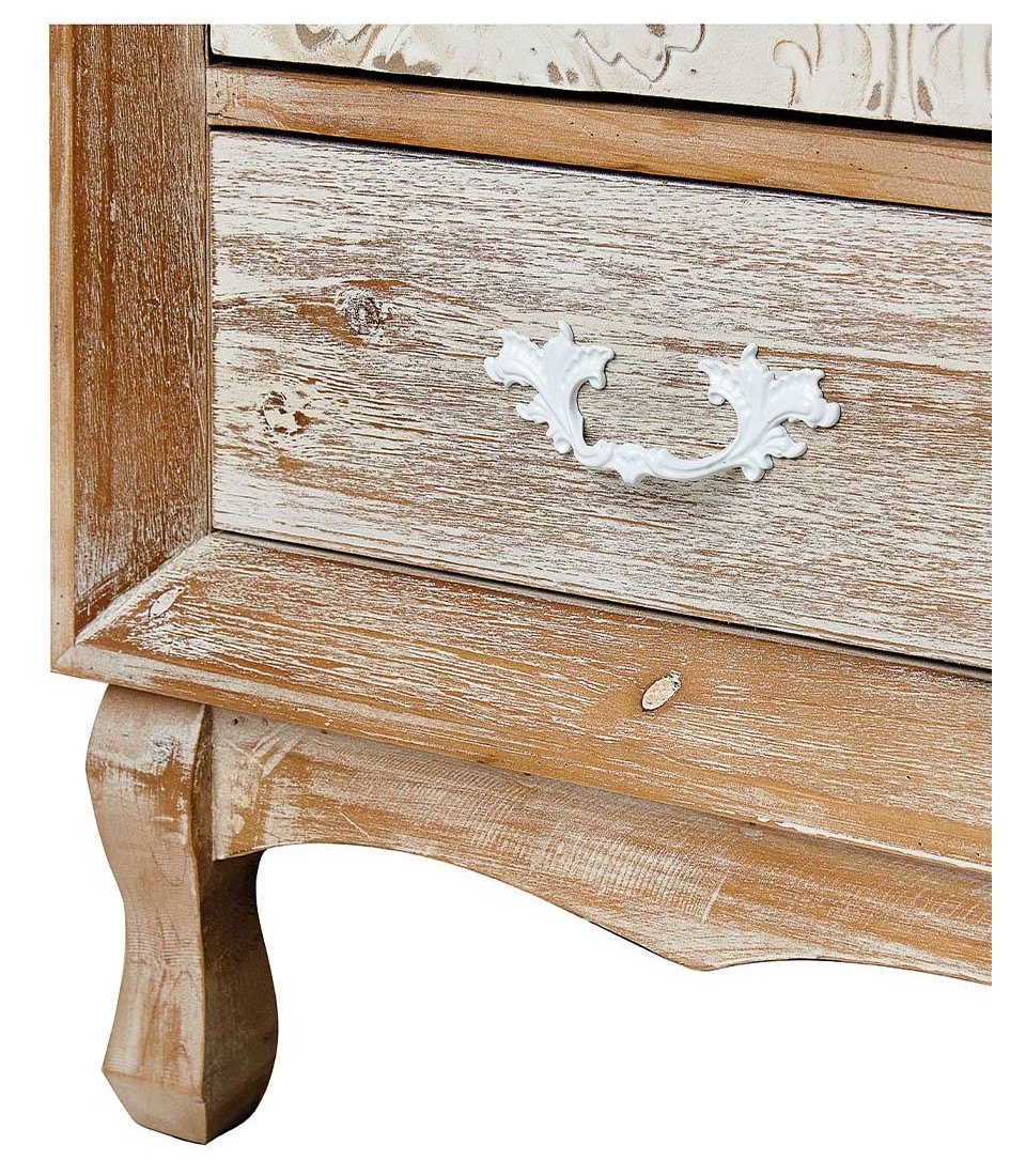 Mobile country in legno con cassetti L'Oca Nera