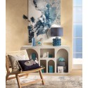 Consolle mediterraneo bianco in legno L'Oca Nera