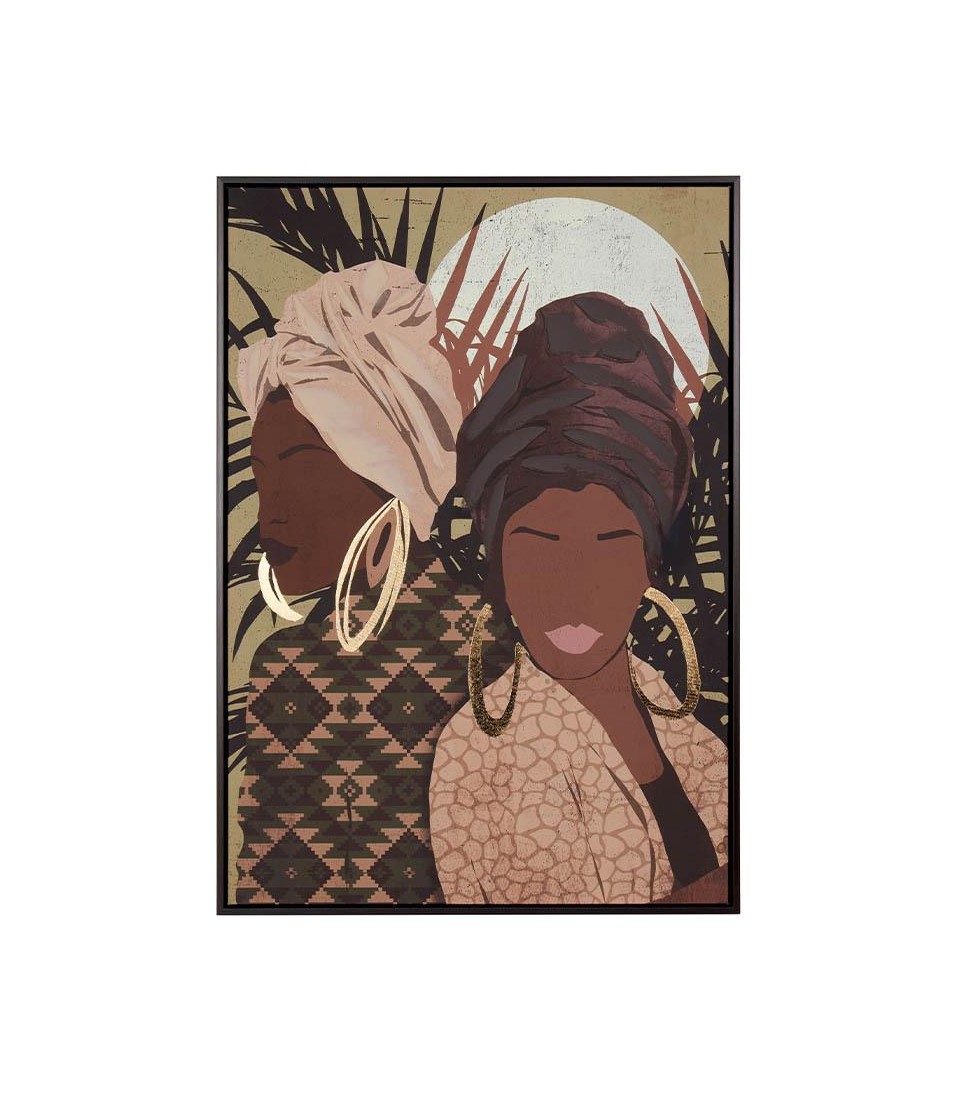 Quadro donne con cornice 70x100cm L'Oca Nera