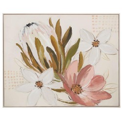 Quadro floreale country con...