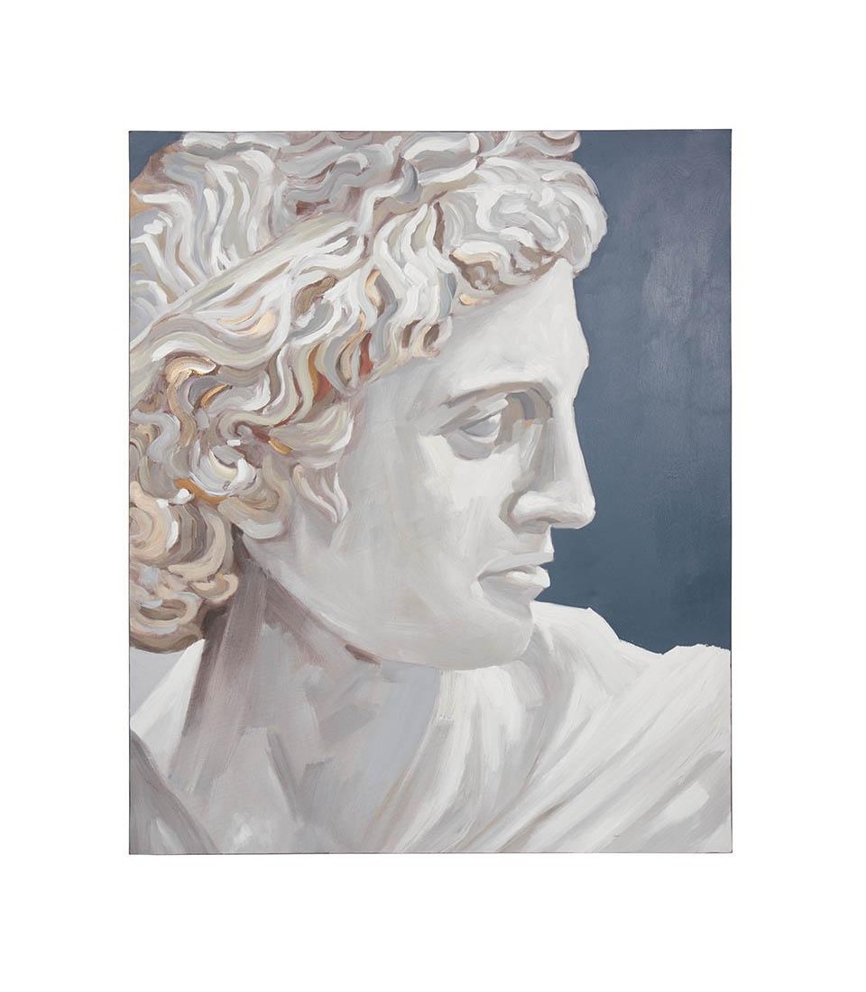 Quadro busto greco 100x120cm L'Oca Nera