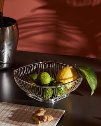 Cestino a filo quadrato 23cm Alessi