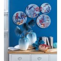 Piatti Decorativi Da Parete Male' - Set 4 Pz
