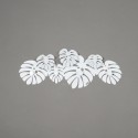 Appendi Abiti Monstera Bianco Arti E Mestieri