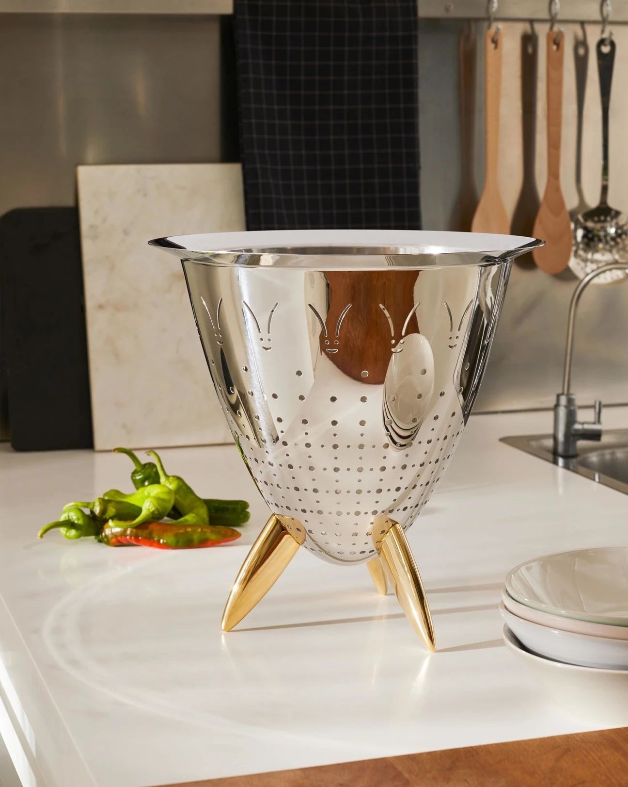 Scolapasta 30cm Max le Chinois Alessi
