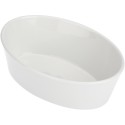 Fiesole teglia ovale cm 19x13,5x6 in giftebox la porcellana bianca
