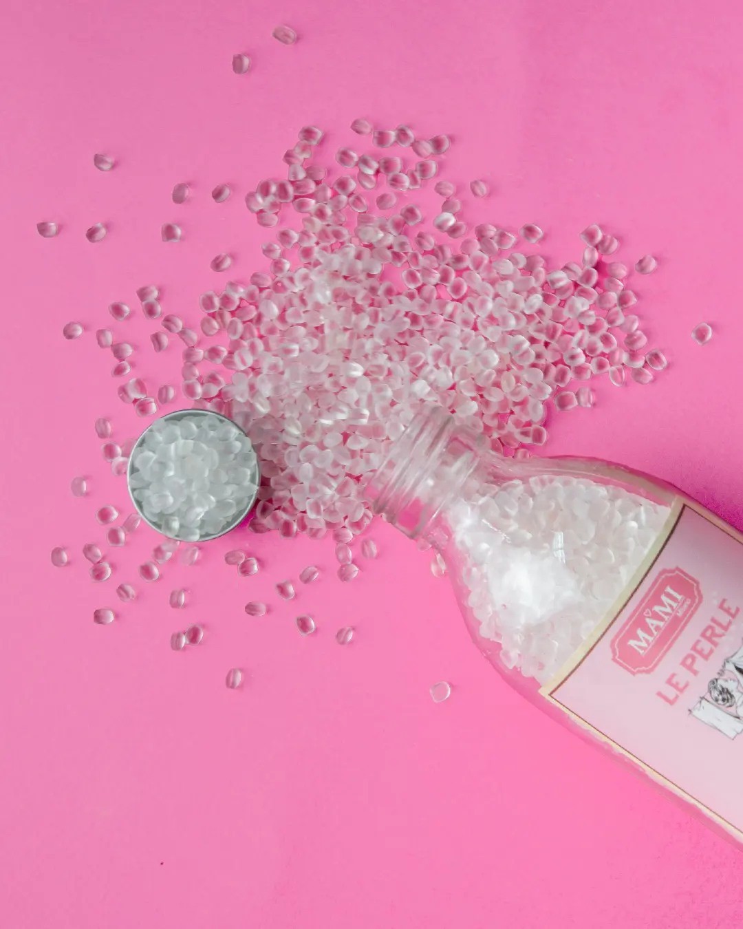 Box Bucato Mami Milano Diamante Rosa: Essenza 200 Ml + Perle + Pochette