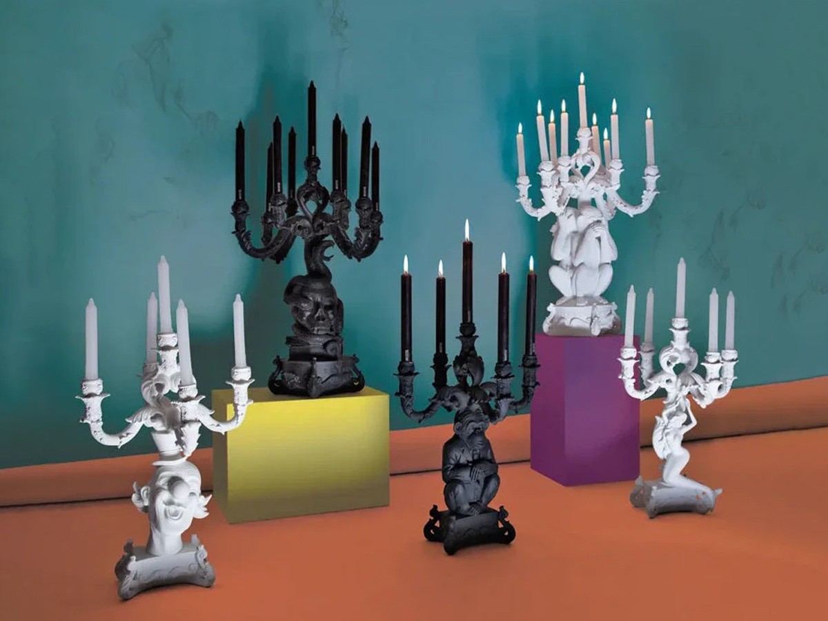 Candelabro 5 braccia Le Sirene Burlesque Seletti