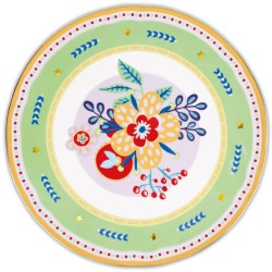 Piatto torta 32cm Fiore...