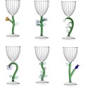 Set 6 calici vino botanica Ichendorf