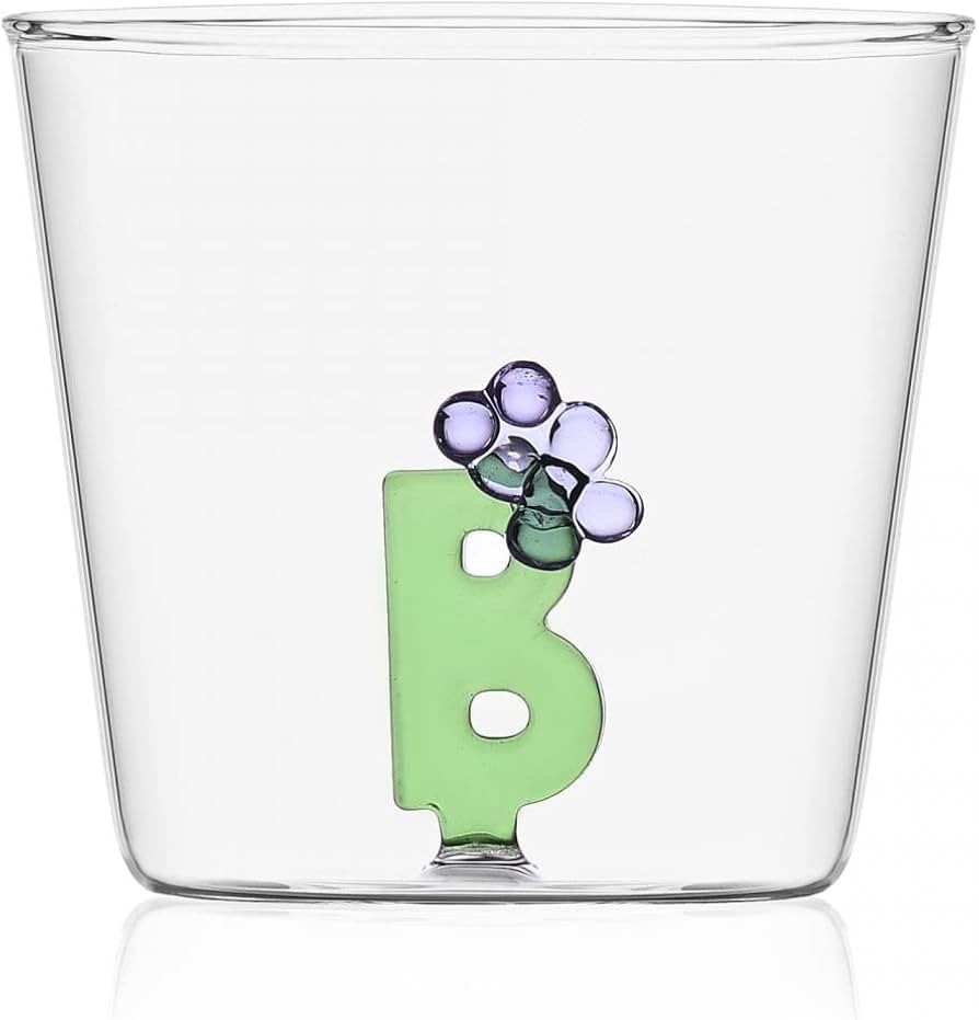 Bichhiere alfabeto fiorito Greenwood B Ichendorf