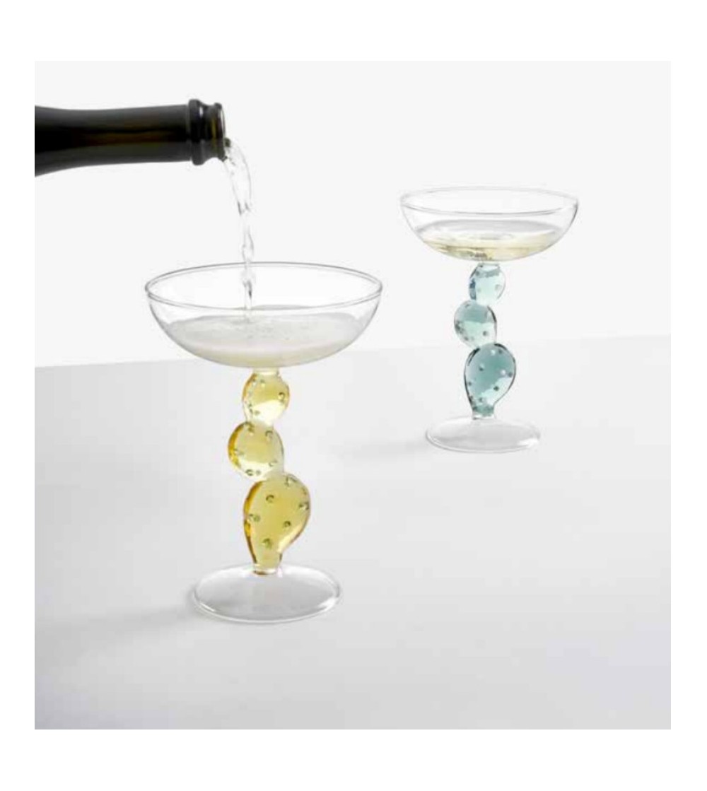 Set 6 coppe champagne cactus Ichendorf