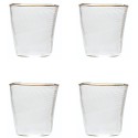 Set 4 Bicchieri Classic On Acid Murano